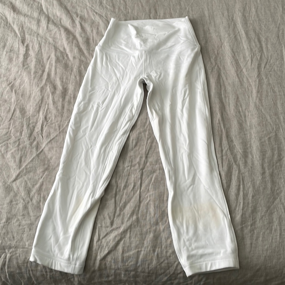 Size 4 align cropped leggings Lululemon